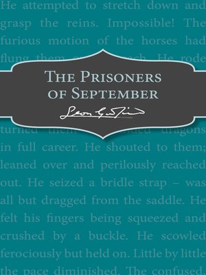 cover image of The Prisoners of September